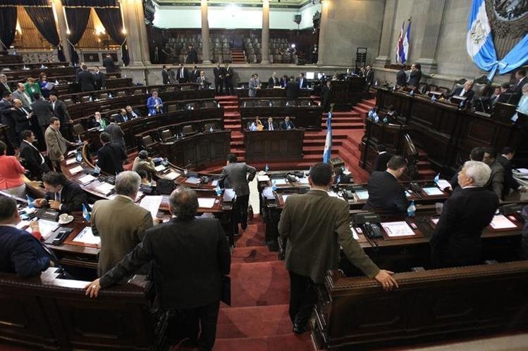 La idea de realizar una sesión para desconocer a la Cicig cuenta con poco apoyo en el Congreso. (Foto Prensa Libre: Hemeroteca PL)