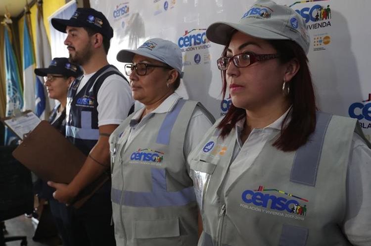   El INE indicó que tenía todo para preparar los datos para el censo. (Foto Prensa Libre: Estuardo Paredes) 