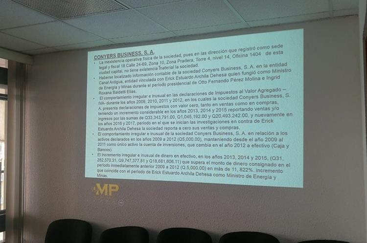 La acusación del MP señala la forma de pago. (Foto Prensa Libre: Kenneth Monzón)