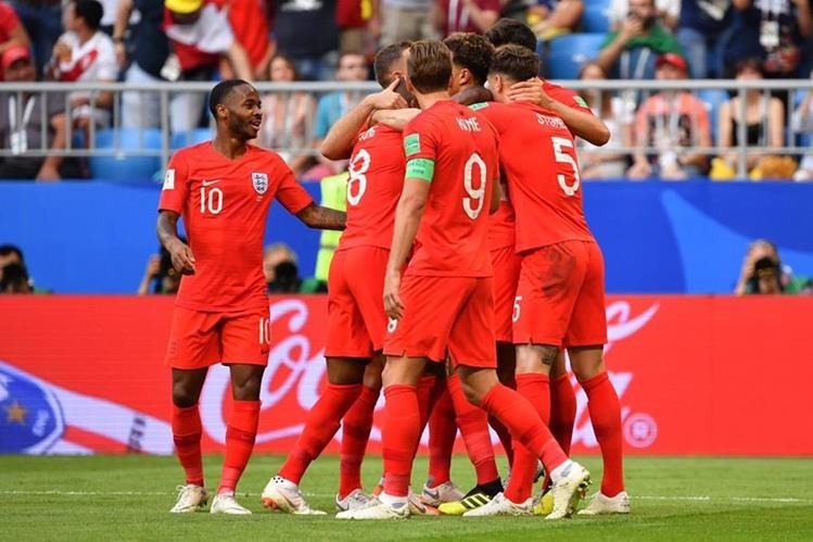 La selección de Inglaterra se clasificó a las semifinales de la Copa del Mundo Rusia 2018. (Foto Prensa Libre: AFP)