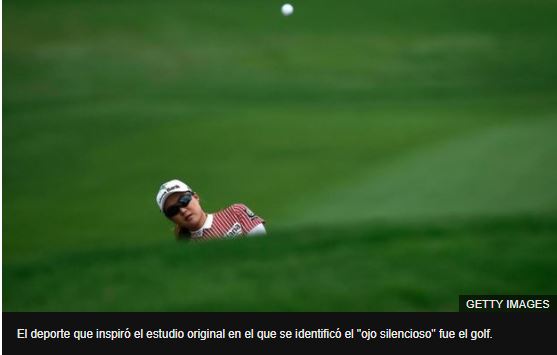 Qué es el "ojo silencioso", el fenómeno que diferencia a los mejores atletas del resto (y cómo puede servir para la vida)