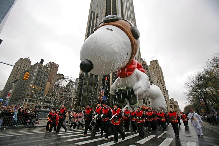 El desfile tradicional se inició en 1924, con animales vivos. En 1927 empezaron los globos de helio. (Foto: EPA)
