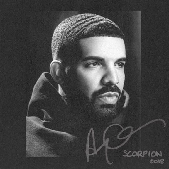   Cover of the Scorpion album, which Canadian singer Drake released last Friday. (Free Prensa Photo: Internet Shooting) 