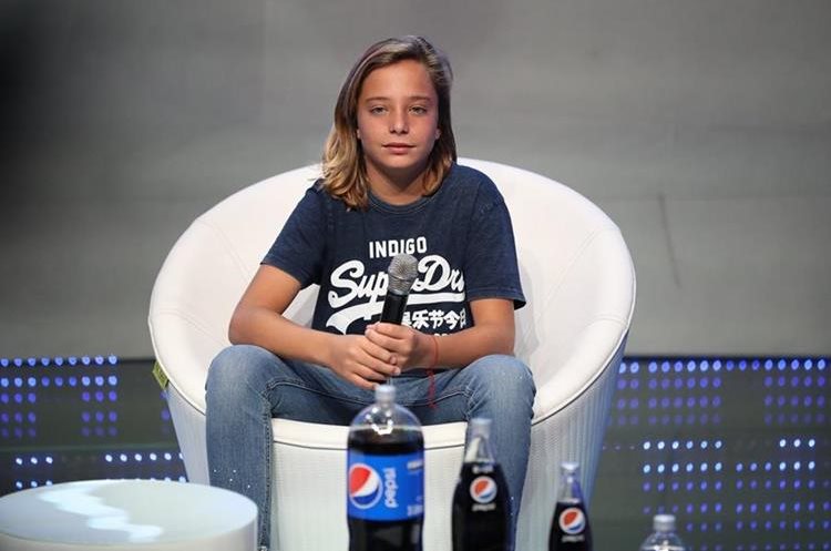 Izan Llunas sueña con ser cantante profesional y, en algún momento, volver a la actuación (Foto Prensa Libre: José A. Ochoa).