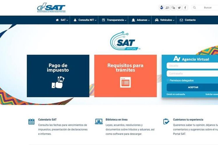 Sat Lanza Nueva Plataforma Virtual Para Agilizar Trámites Tributarios 6811