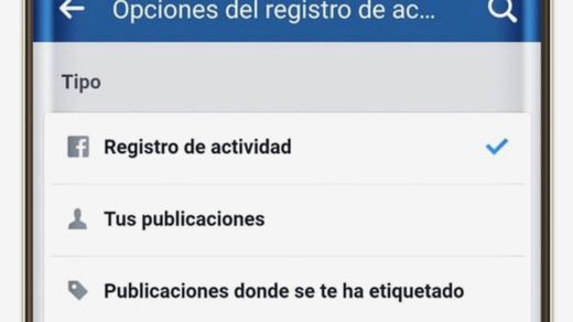 Puedes usar filtros para buscar las historias por años. FACEBOOK
