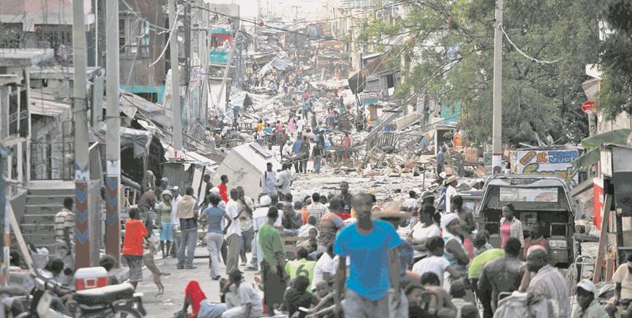 2010: escombros y muerte en Haití por terremoto