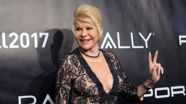 Ivana Trump, exmodelo checa, fue la primera esposa de Donald Trump con quien estuvo casado de 1977 a 1992. (AFP)