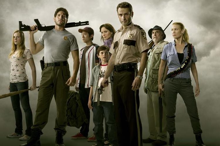   Promotional image of the first season of The Walking Dead, with Andrew Lincoln How much is left? (Free Press Photo: AMC). 
