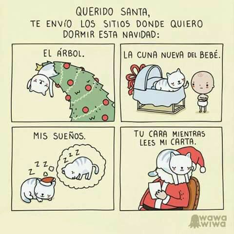 Ejemplos de cartas para santa claus