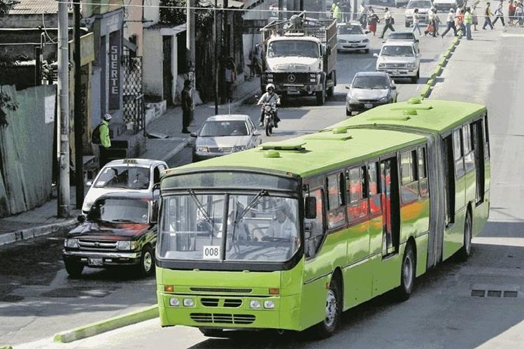 La línea 7 del Transmetro recorrerá el Anillo Periférico desde el hipódromo del Norte hasta la Usac. (Foto Prensa Libre: Hemeroteca PL)