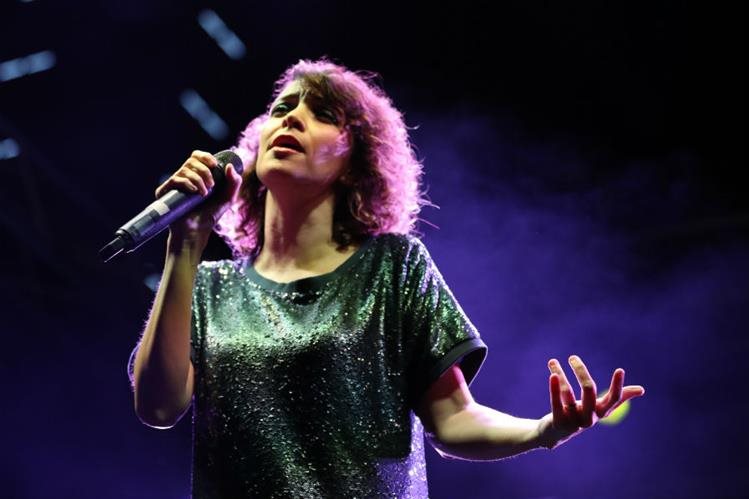 Gaby Moreno, quien reside en Los Ángeles, trabaja en la producción de su sexto disco. (Foto Prensa Libre: Keneth Cruz)